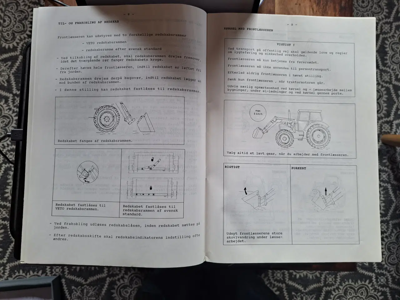 Billede 2 - Instruktionsbog