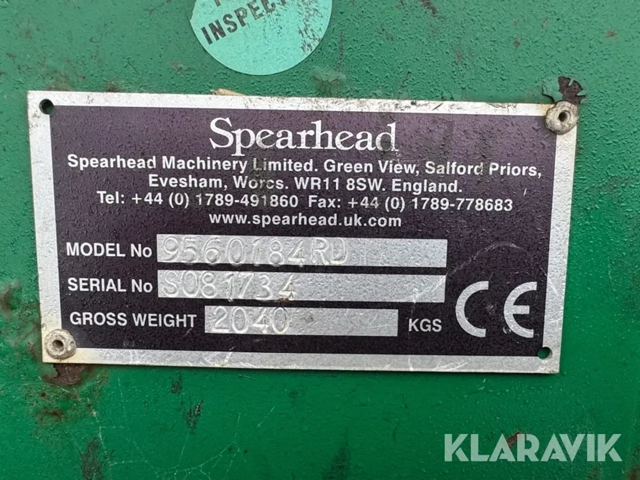 Billede 5 - Armklipper Spearhead Twiga 7000 LR VFR