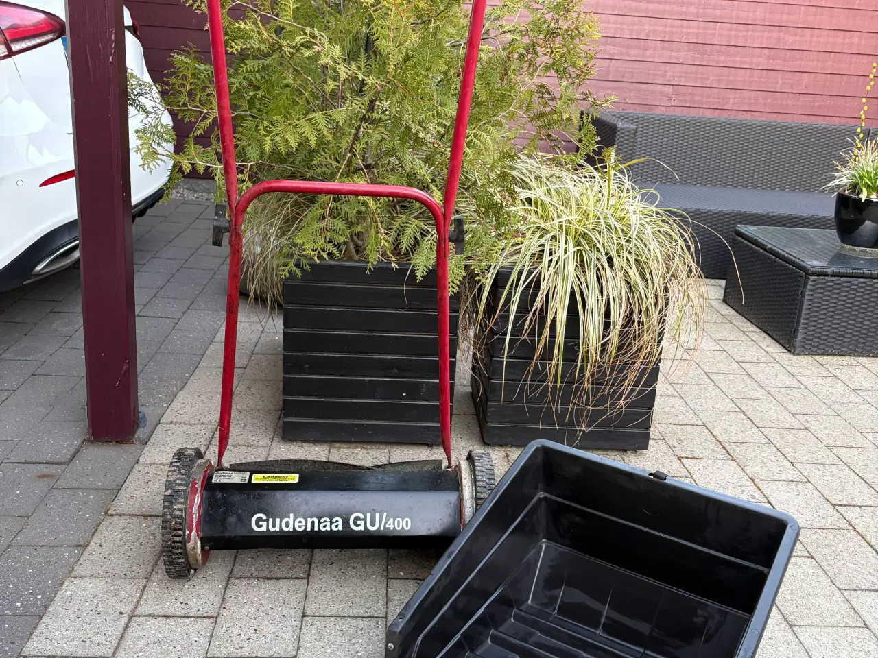 Billede 1 - Gudenå GU 400 plæneklipper med opsamler