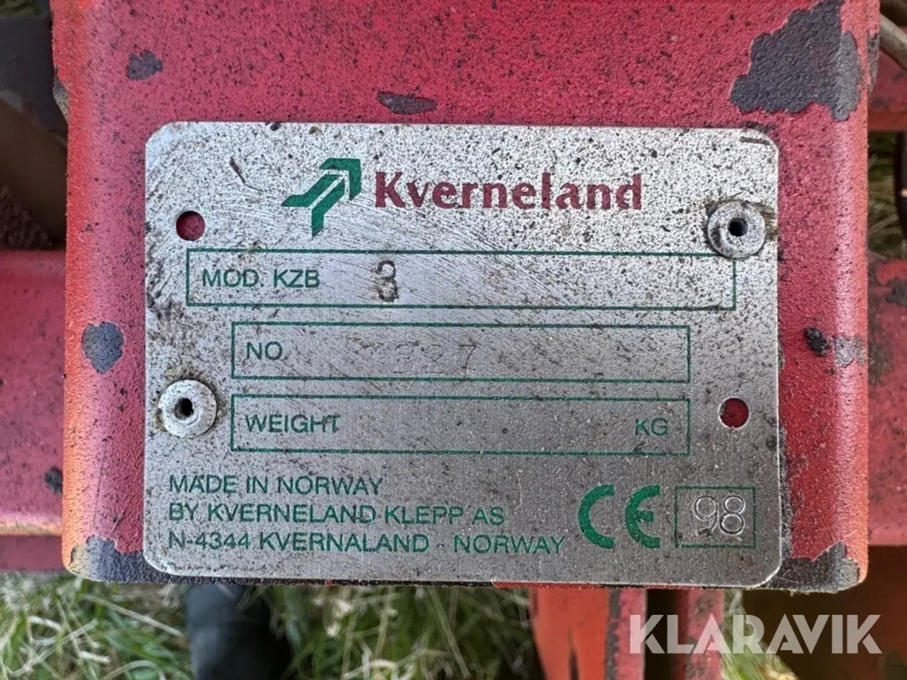 Billede 9 - Såmaskine Kverneland Compact 4 - Accord Pneumatic