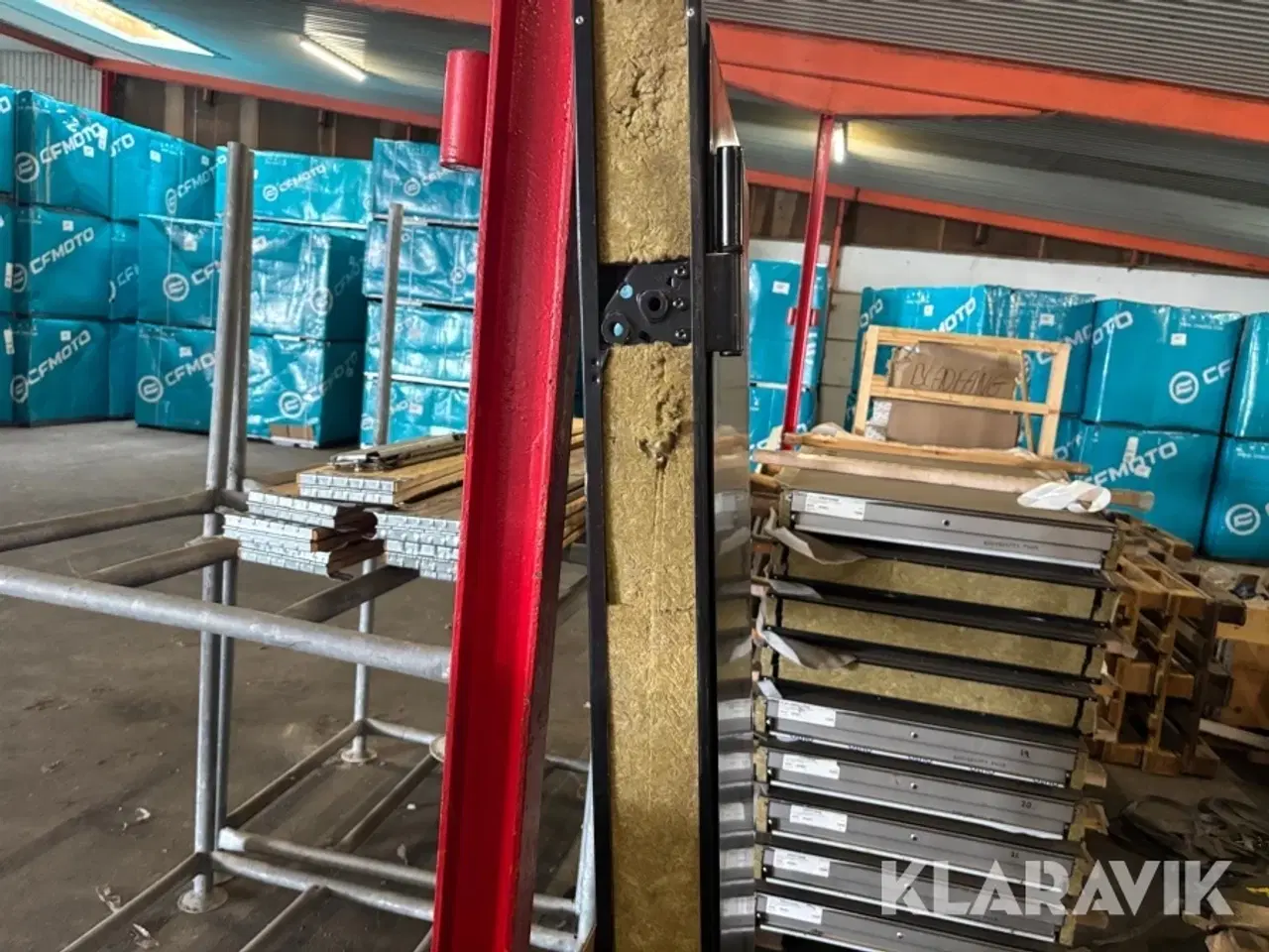 Billede 3 - Ståldøre med isolering Daloc med karm 10 styk