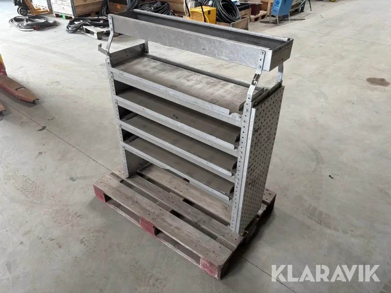 Billede 1 - Reol Finnerup System til kassevogn