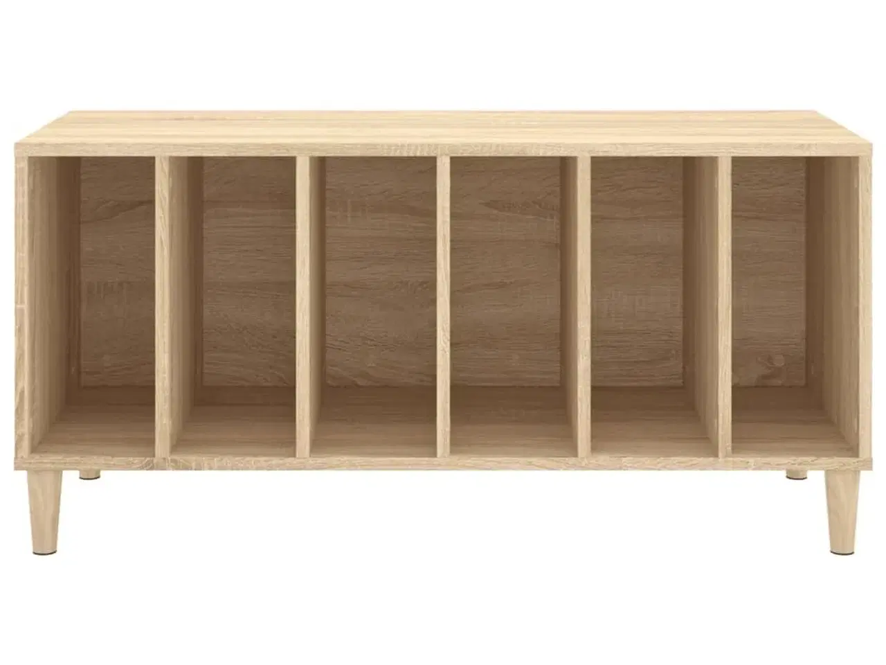 Billede 5 - Vinylskab 100x38x48 cm konstrueret træ sonoma-eg