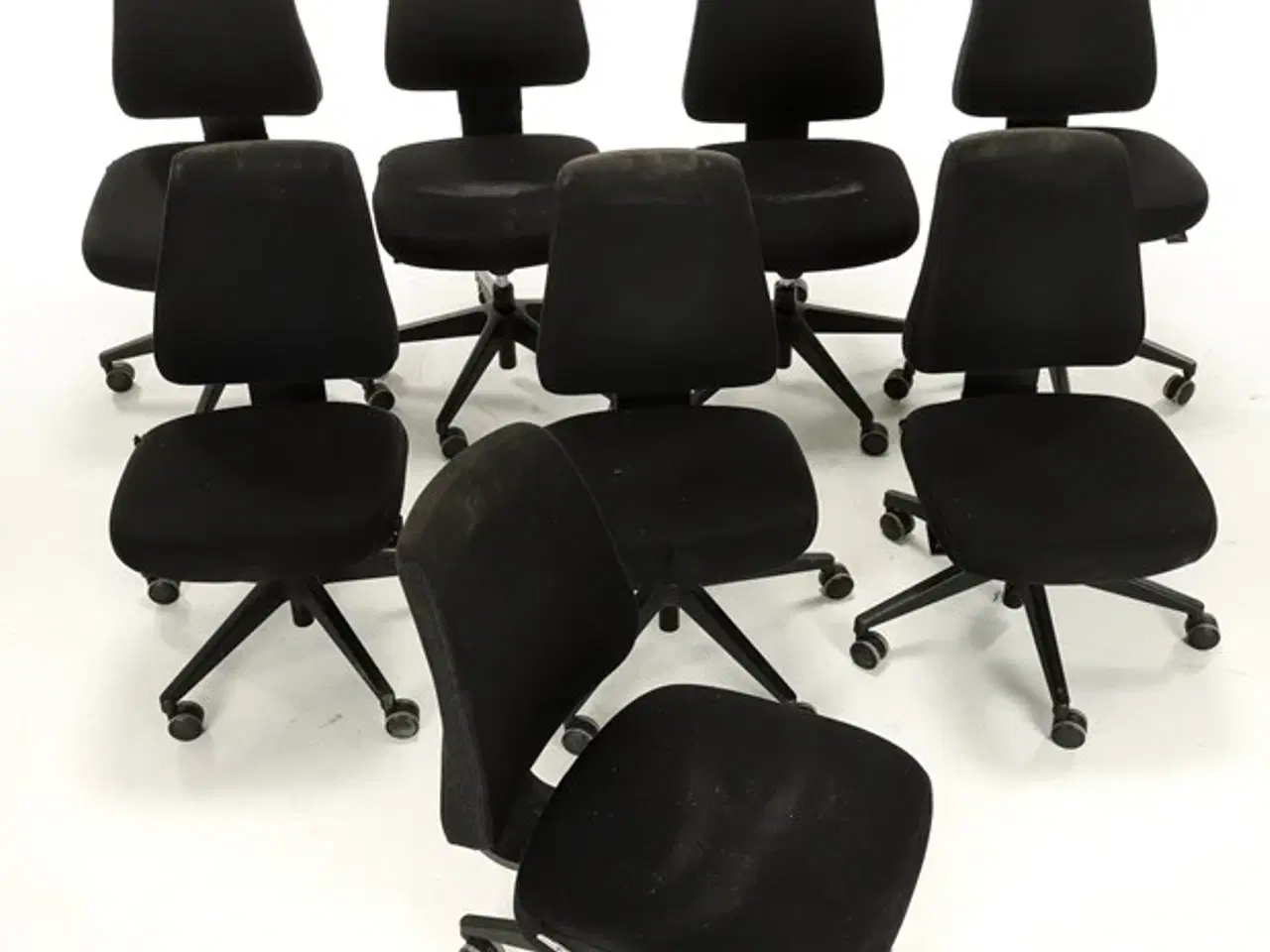 Billede 2 - Gode justerbare kontorstole