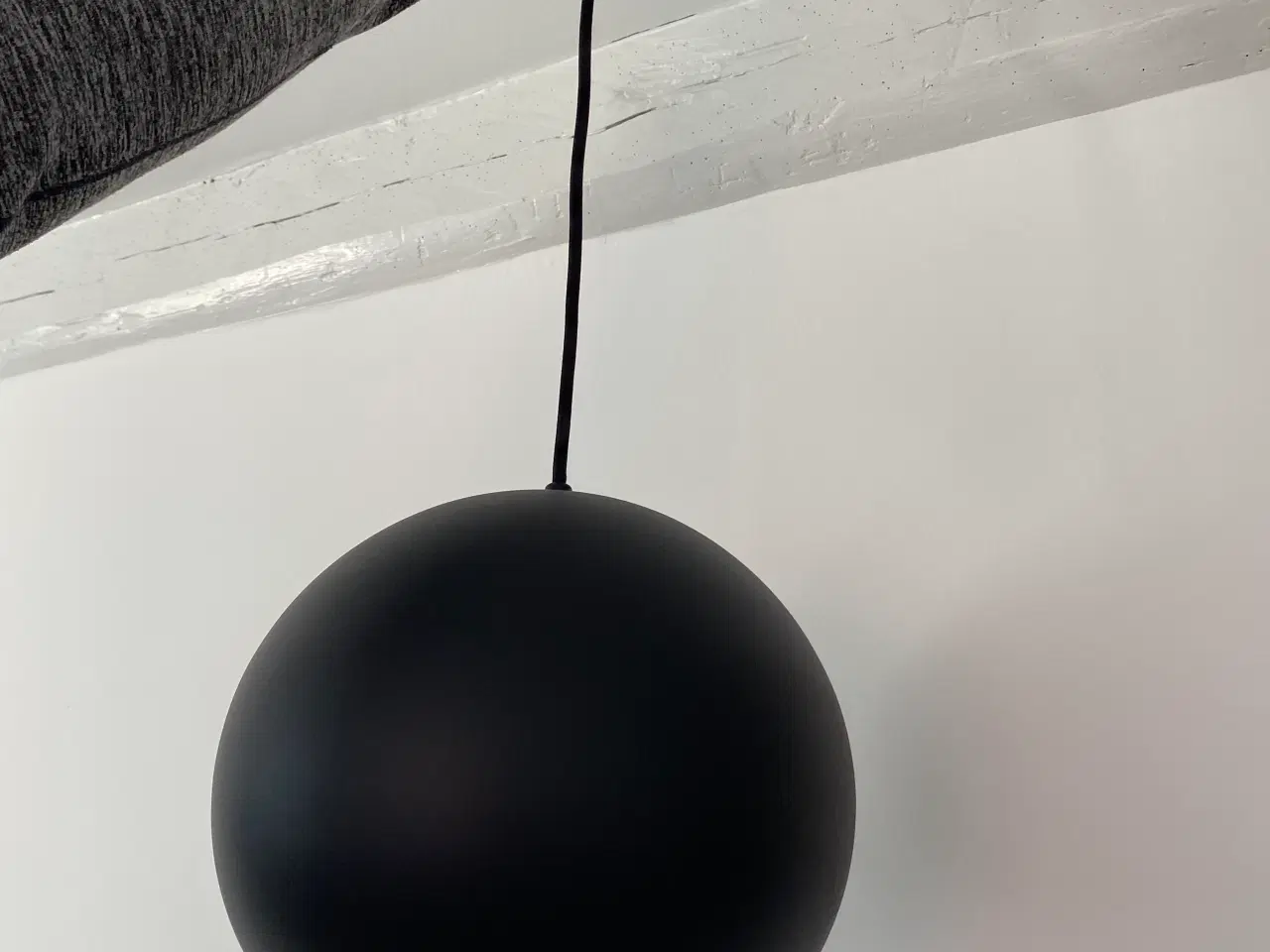 Billede 1 - Sort pendel lampe