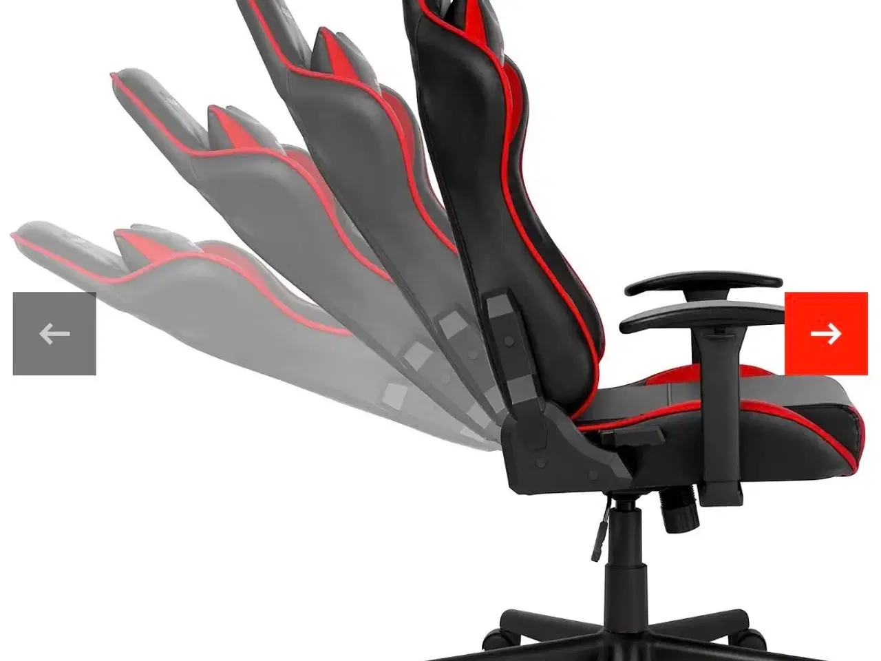 Billede 2 - Paracon gamerstol. Næsten som ny