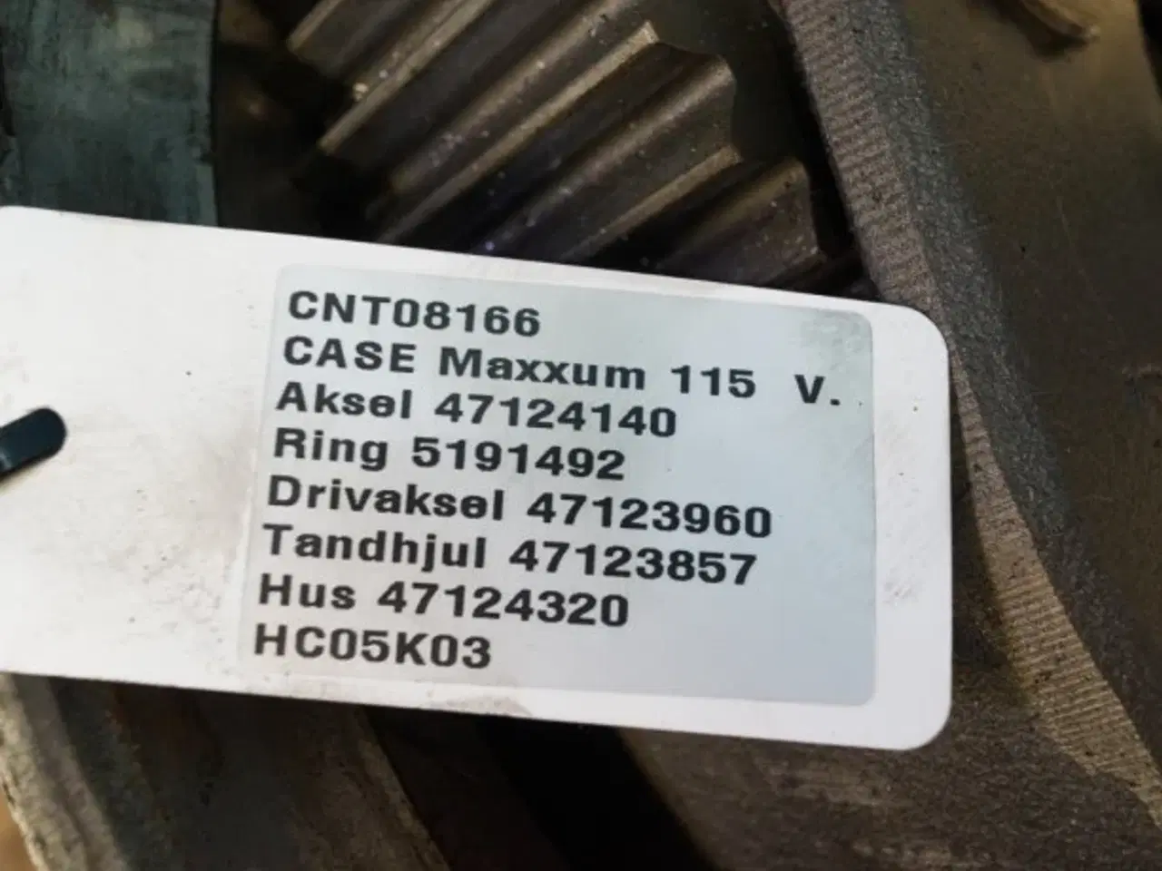 Billede 10 - Case Maxxum 115 Lår