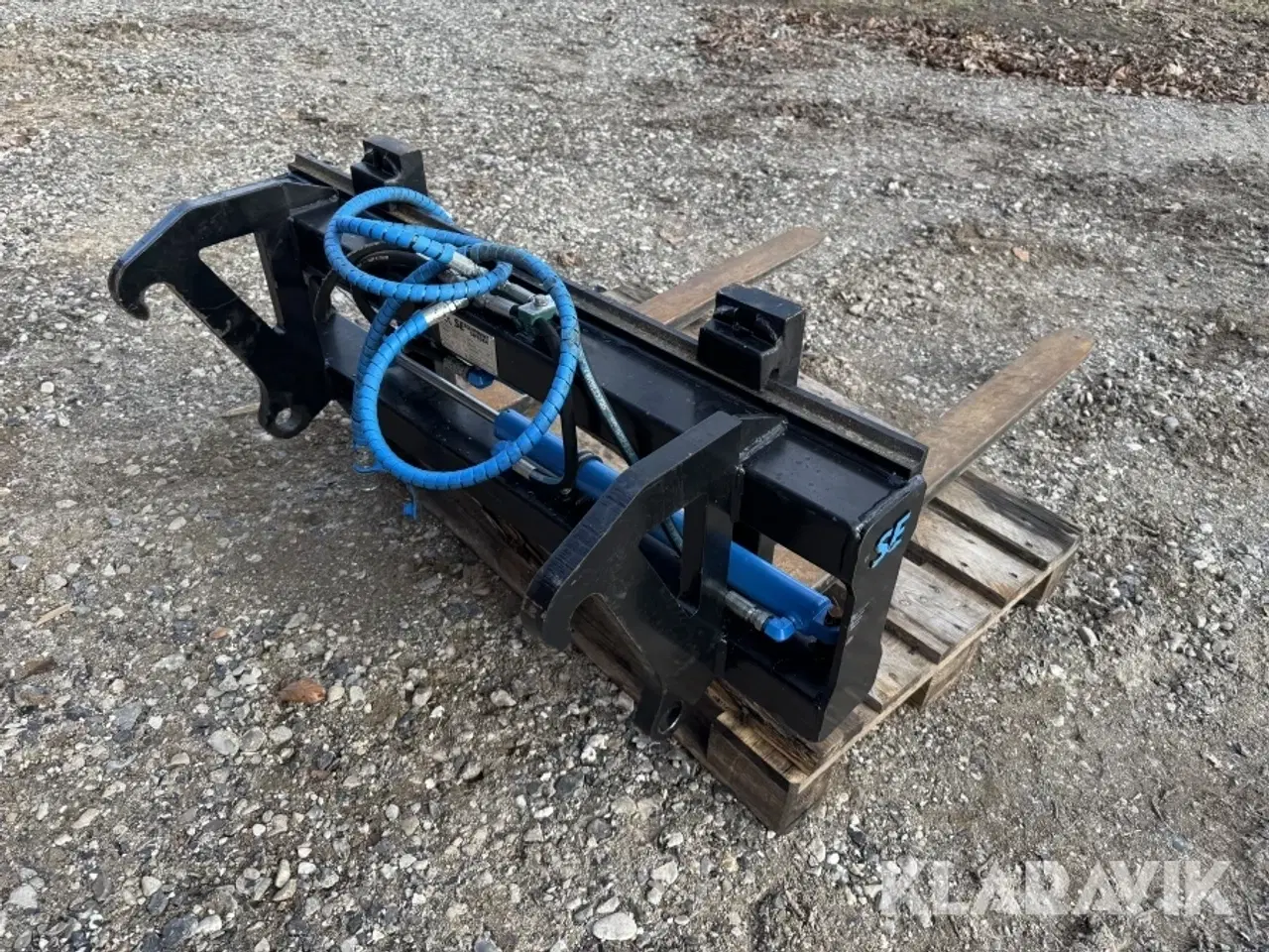 Billede 3 - Hydrauliske pallegafler 2500 kg med Volvo L30 fæste