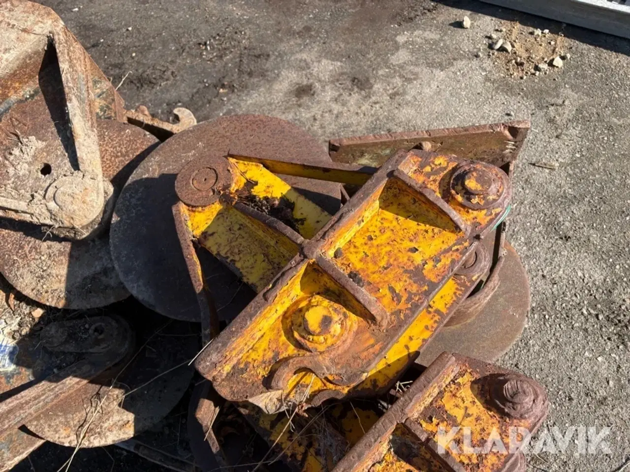 Billede 5 - Lot med asfalthjul Beco med flere 7 styk.