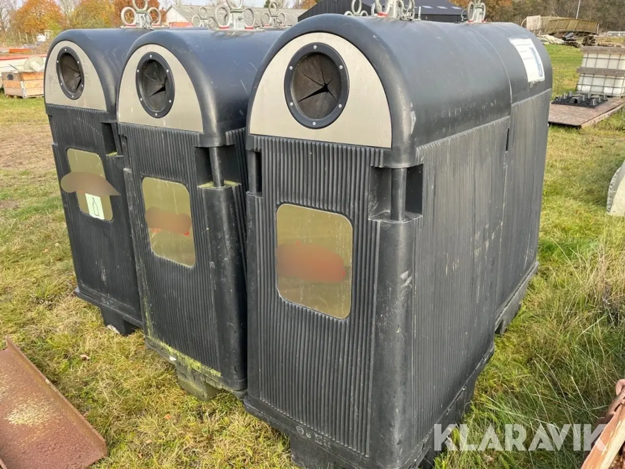 Billede 1 - Metal/Glas beholdere 7 styk