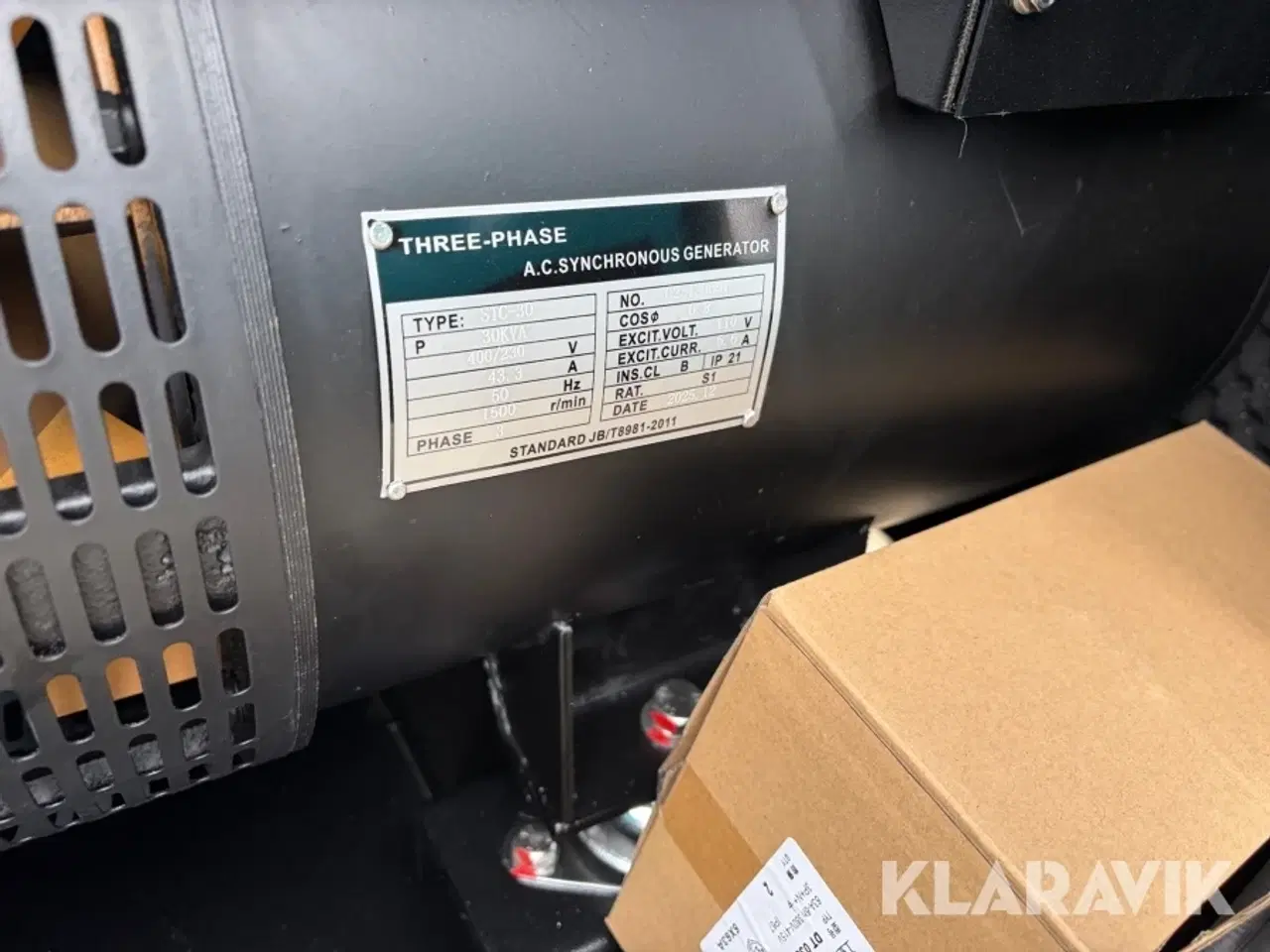 Billede 10 - Generator Kawakenki Kk30