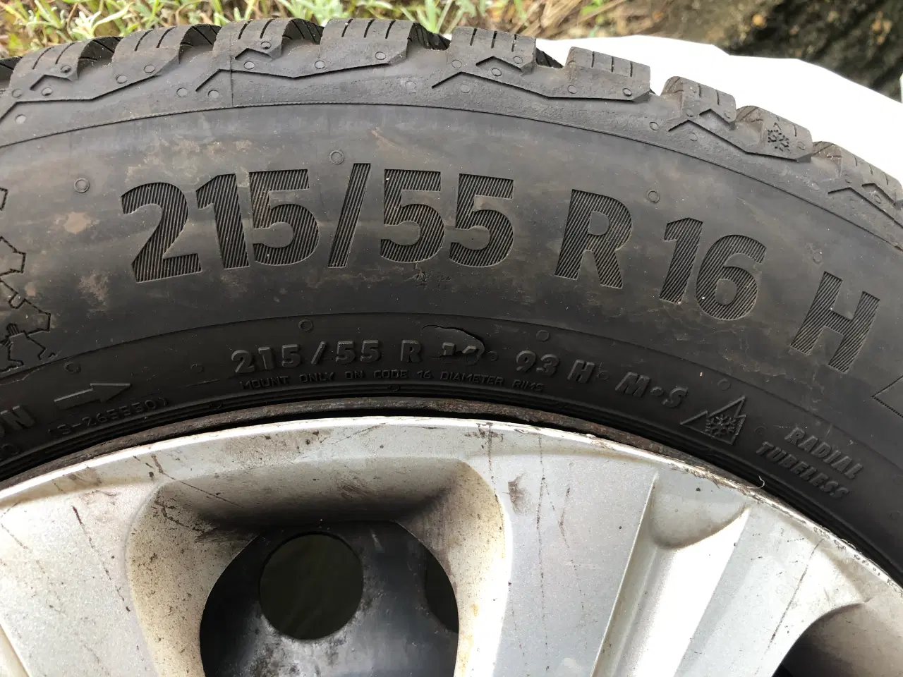 Billede 2 - Flotte Ford C-Max vinterdæk på stålfælge 215/55R16