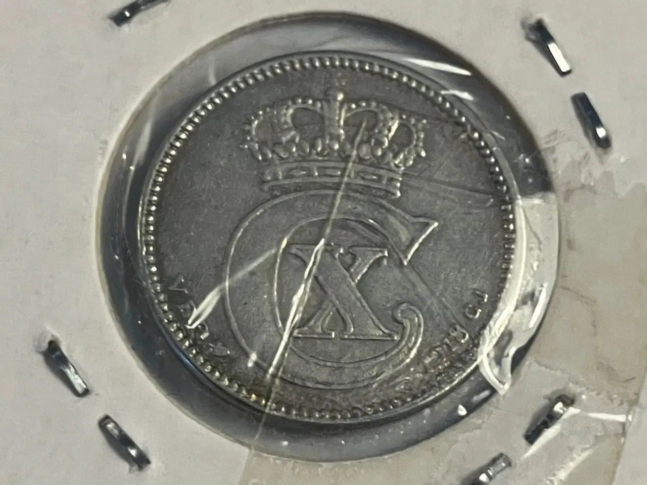 Billede 2 - 25 Øre 1918 Danmark