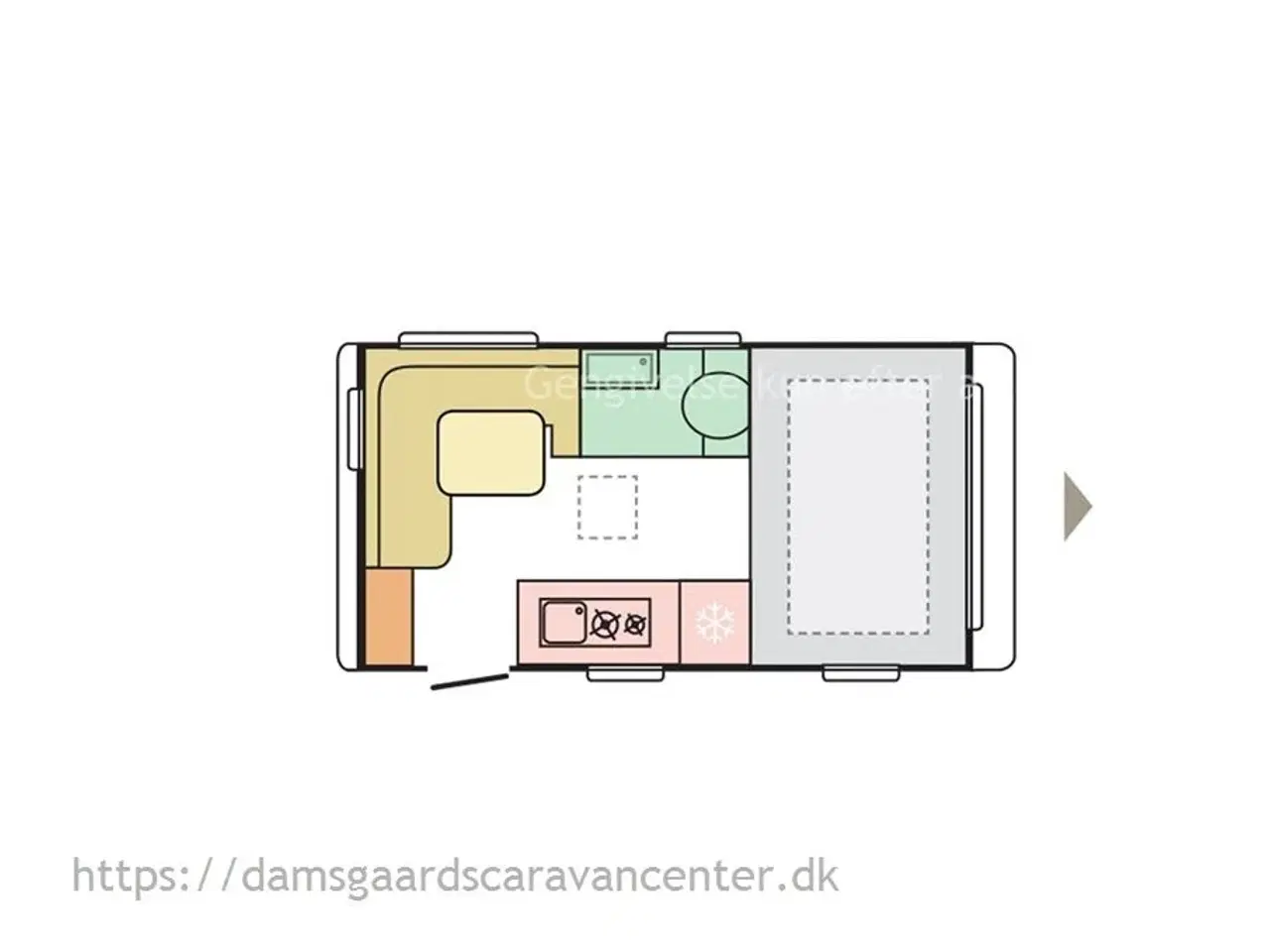 Billede 7 - 2021 - Adria Action 391 PD Dobbeltseng-Gulvtemp.-Mover-Telt