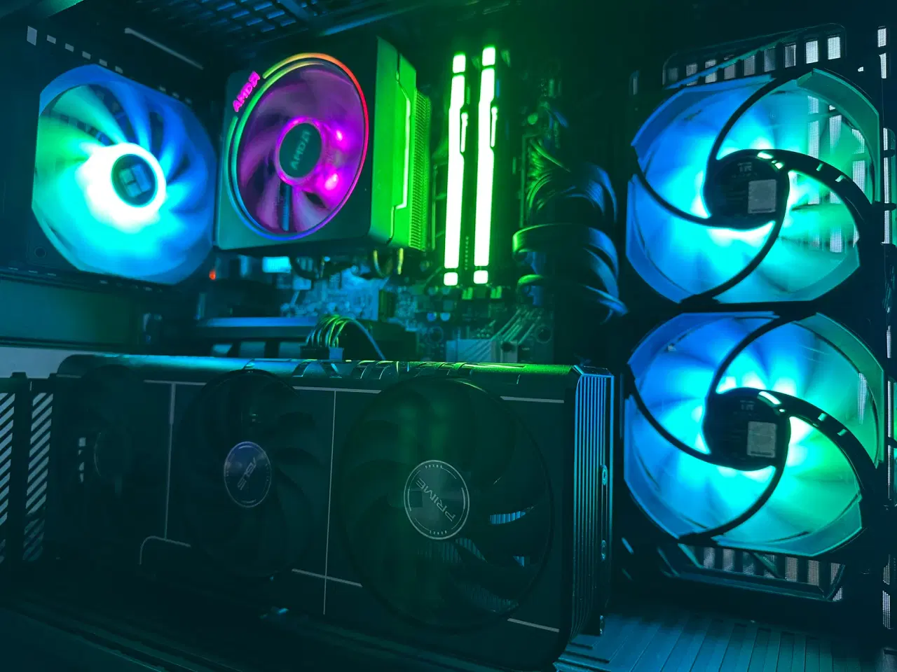 Billede 1 - Super Stærk Gamer, R5-7500F, RTX 5060 TI, 1000 SSD