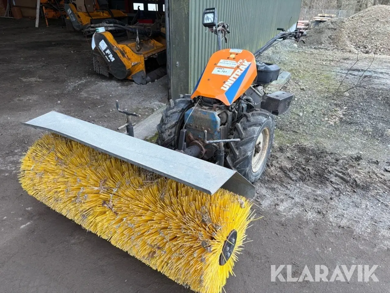Billede 1 - Fejemaskine Irus Unitrak