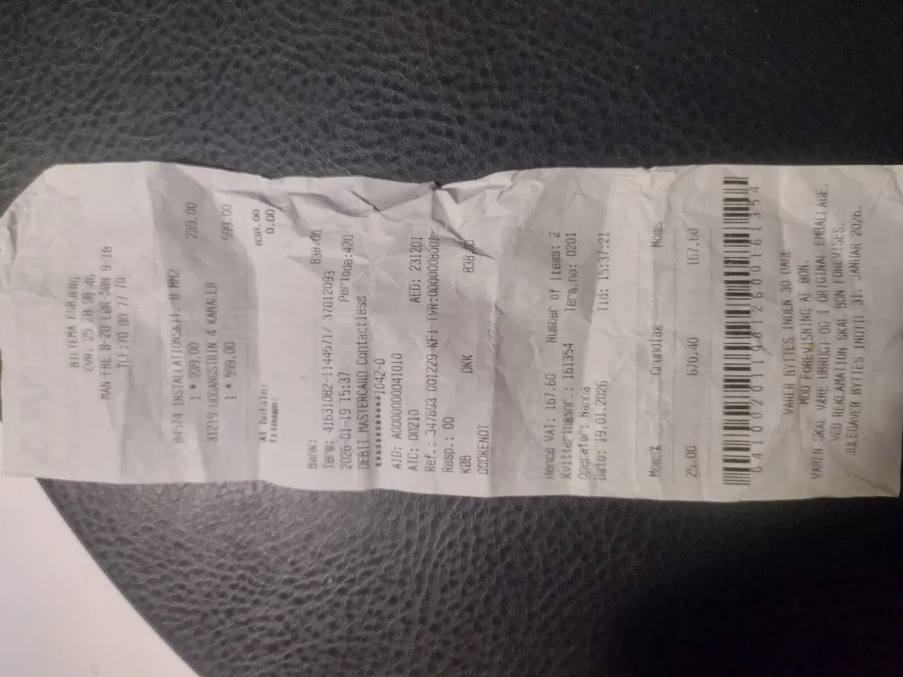 Billede 1 - Forstærke 4x80w