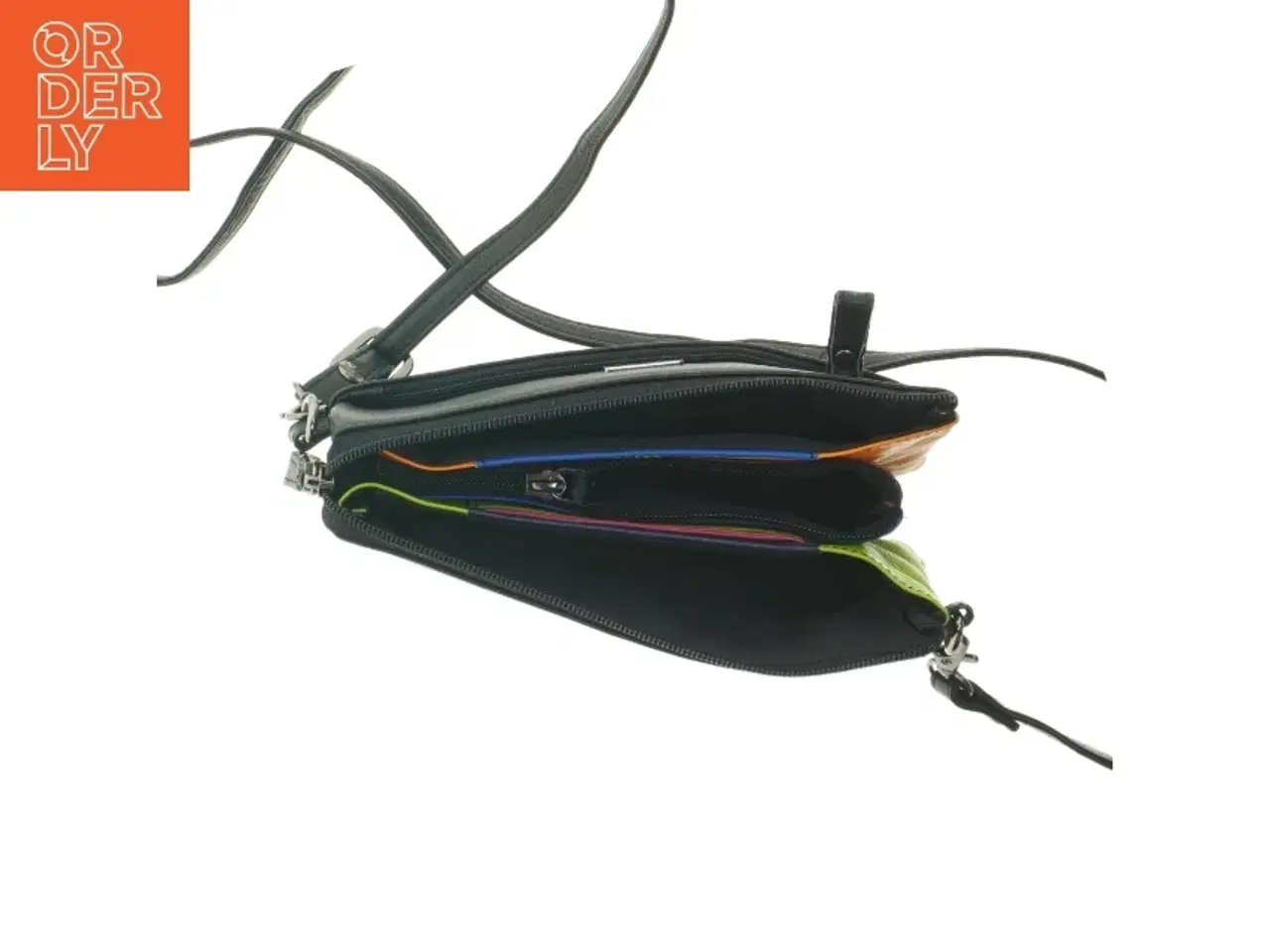 Billede 3 - Sort skuldertaske (str. 20x12 cm) Bon Gout