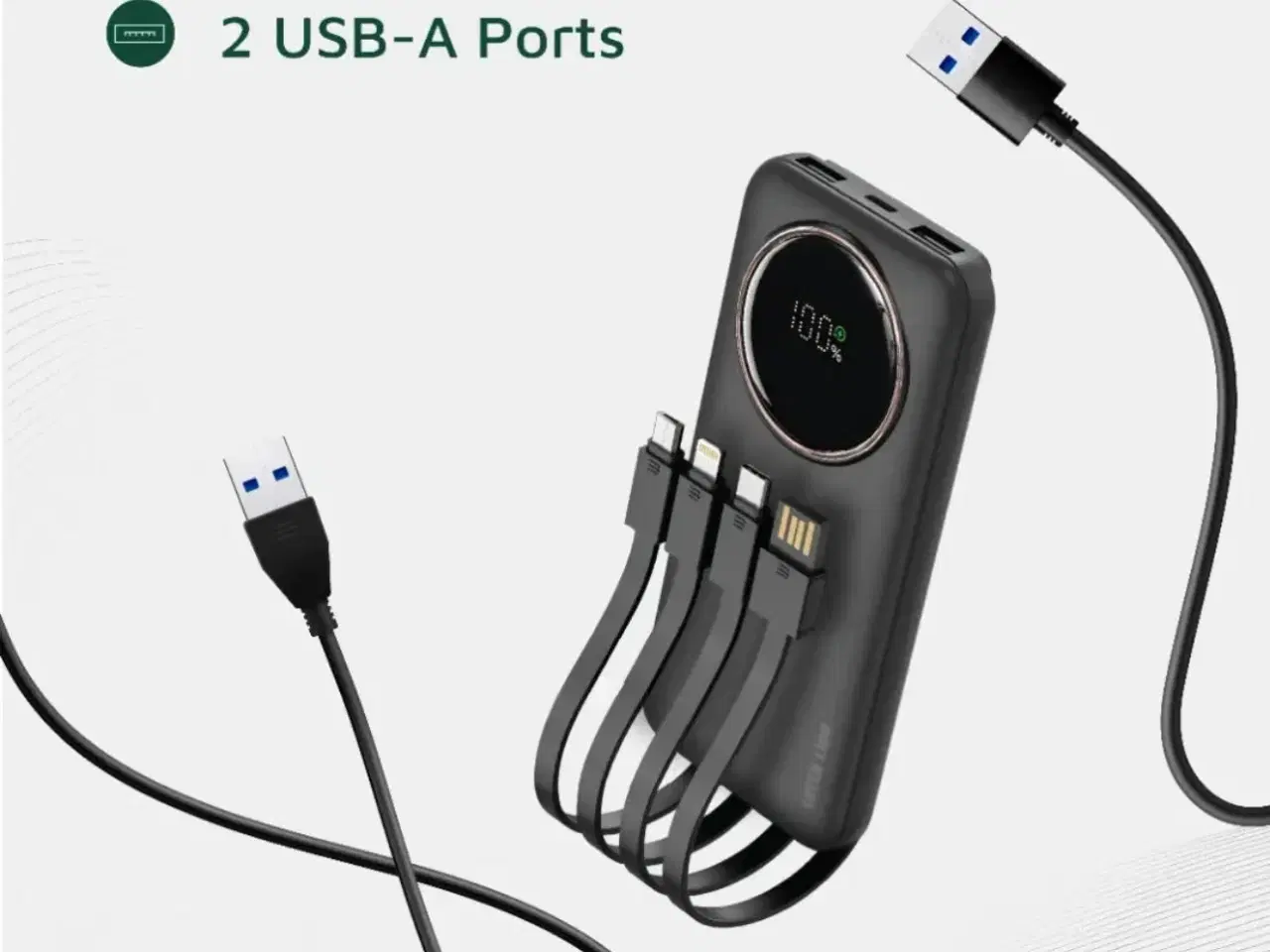 Billede 5 - Green Lion Power Pulse 10000mAh Powerbank