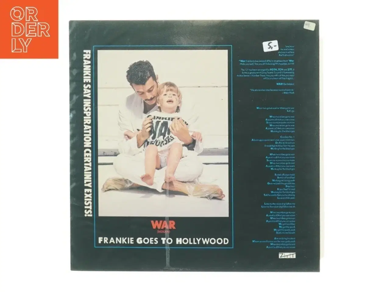 Billede 2 - Frankie Goes to Hollywood &#39;Two Tribes&#39; vinylplade (str. 31 x 31 cm)
