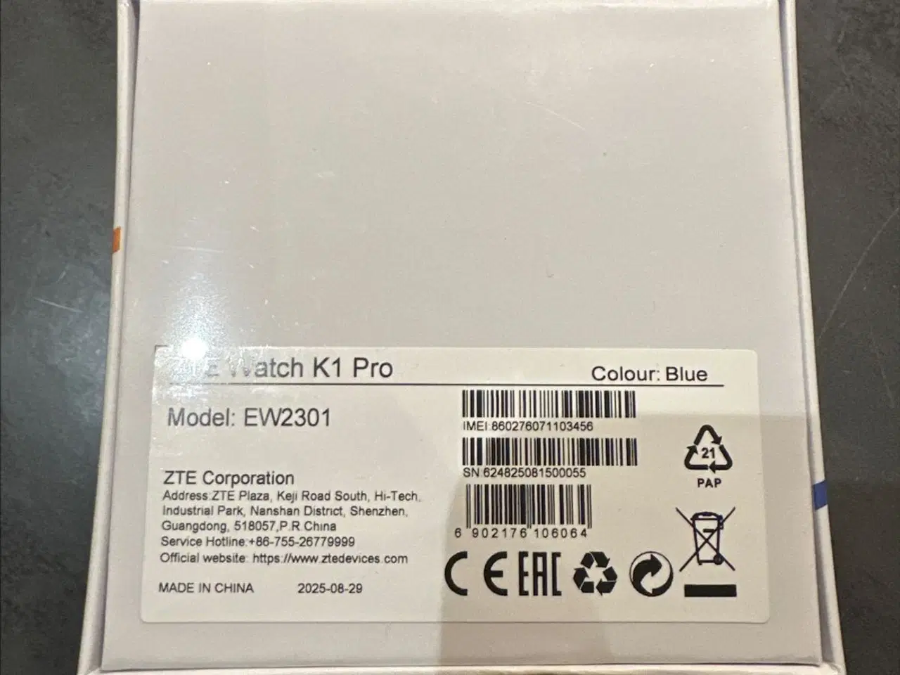 Billede 1 - ZTE Watch K1 Pro