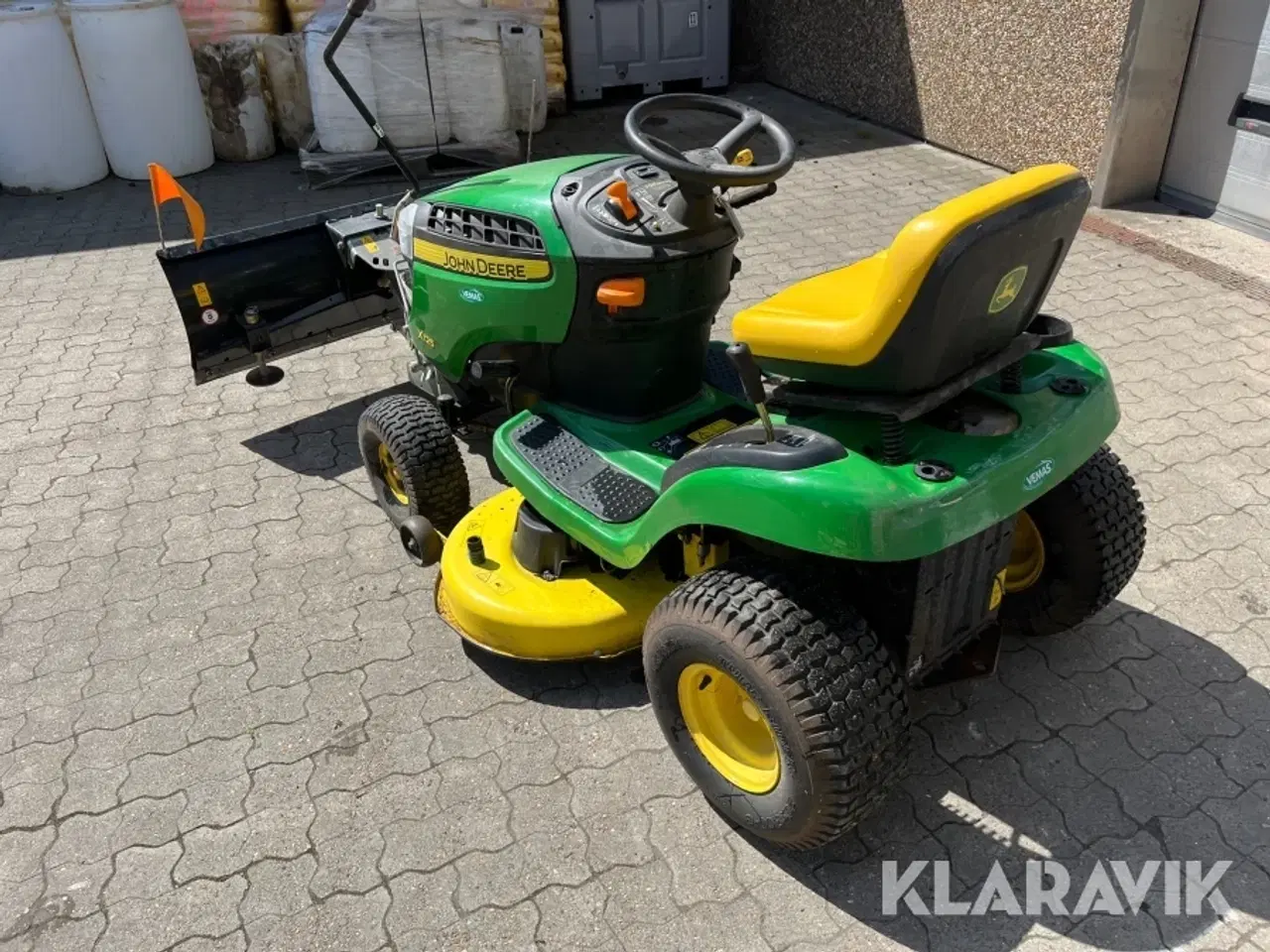 Billede 4 - Græsslåmaskine John deere X125