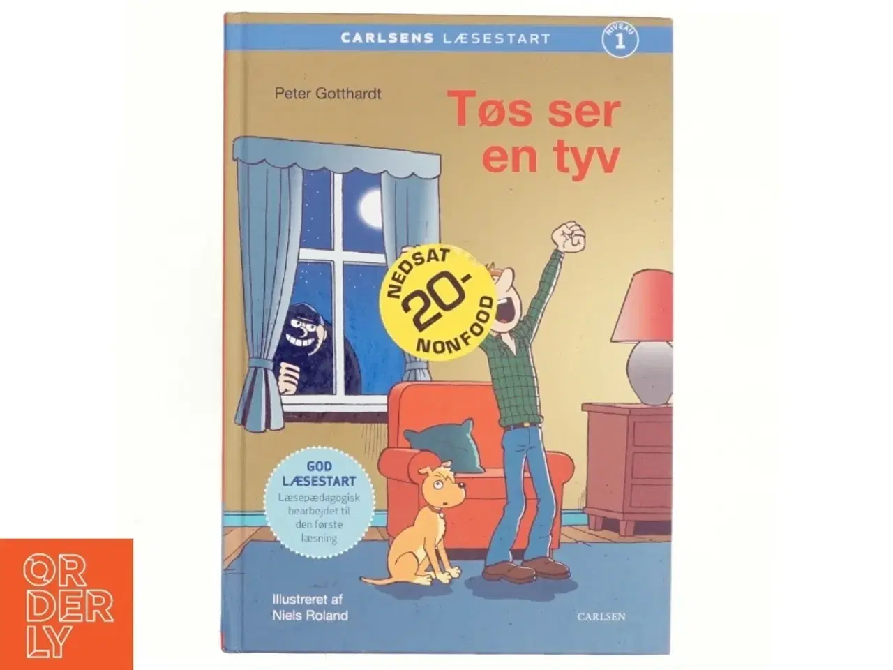 Billede 1 - Tøs ser en tyv af Peter Gotthardt (Bog)