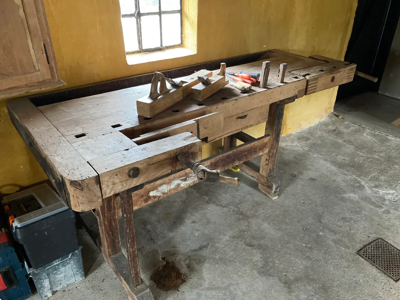 Billede 3 - Høvlebænk - høvle & stemmejern