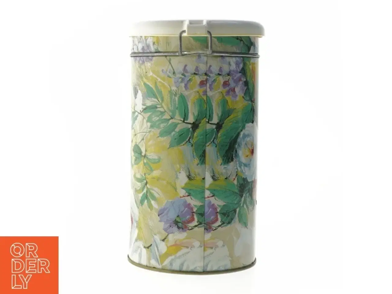 Billede 3 - Dekorativ opbevaringsdåse med blomster fra Mega (str. 20 cm)