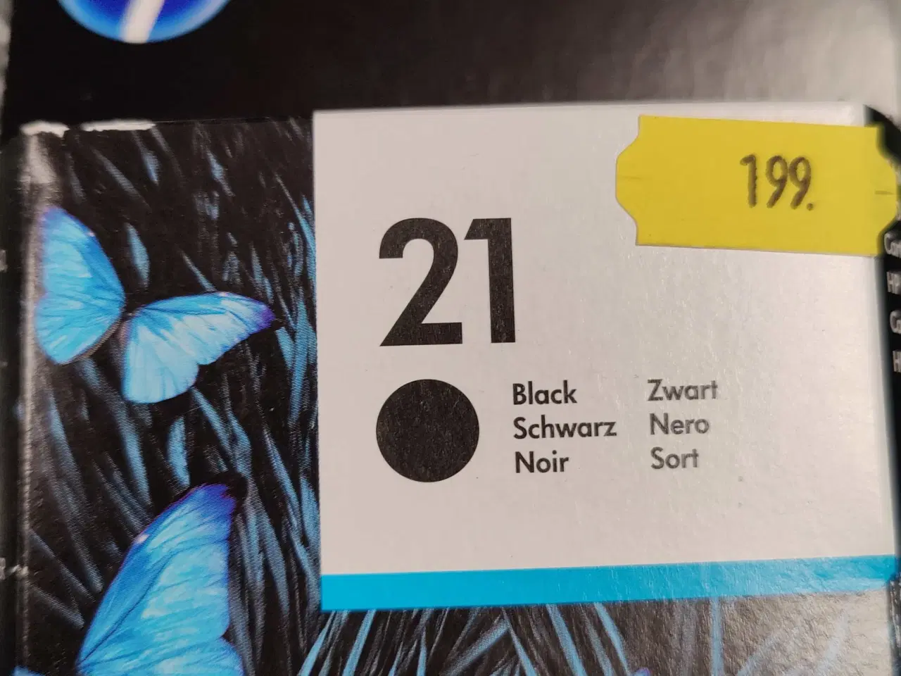 Billede 1 - HP 21 - Sort - Blæk patron