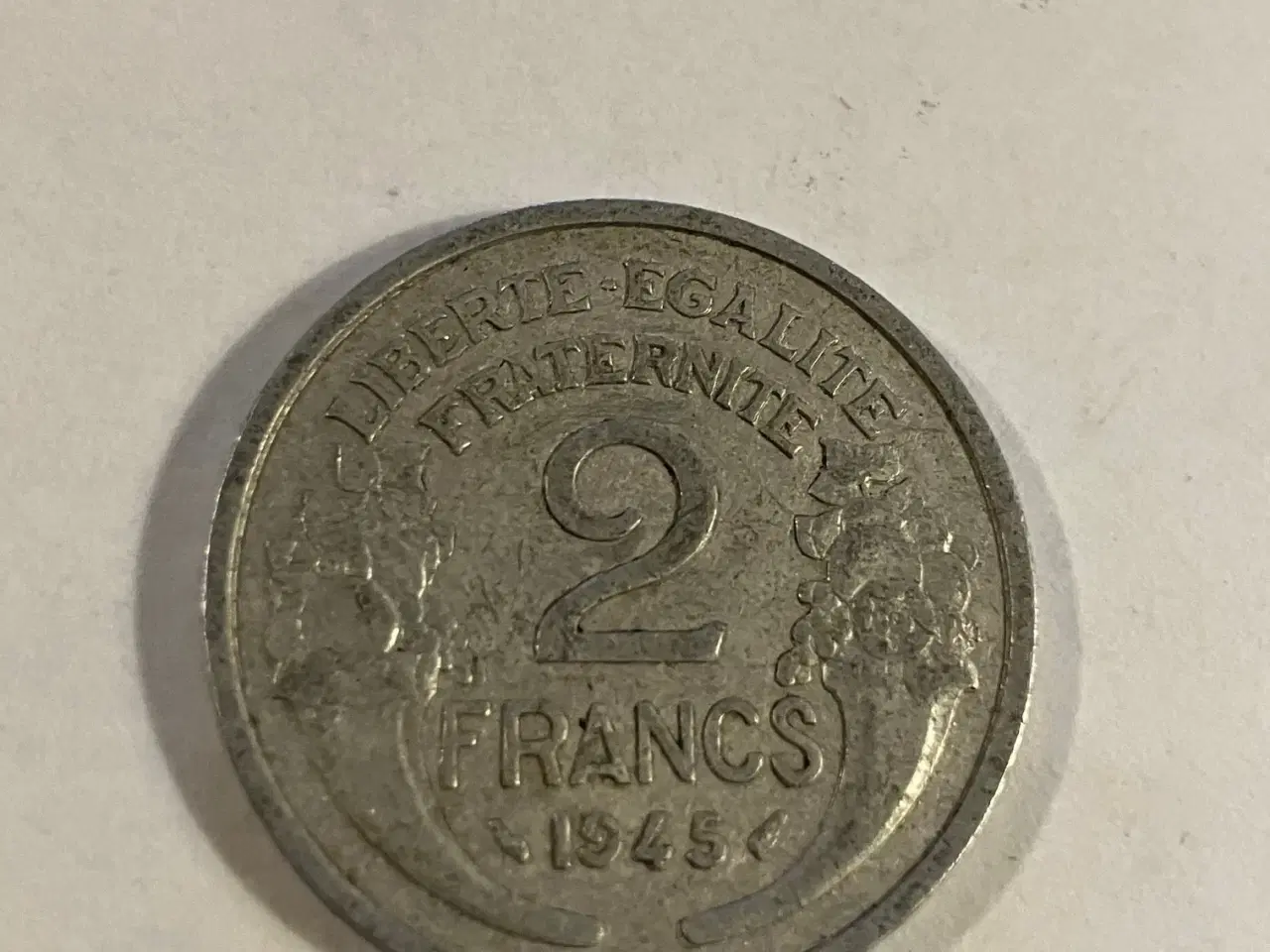 Billede 1 - 2 Francs 1945 France