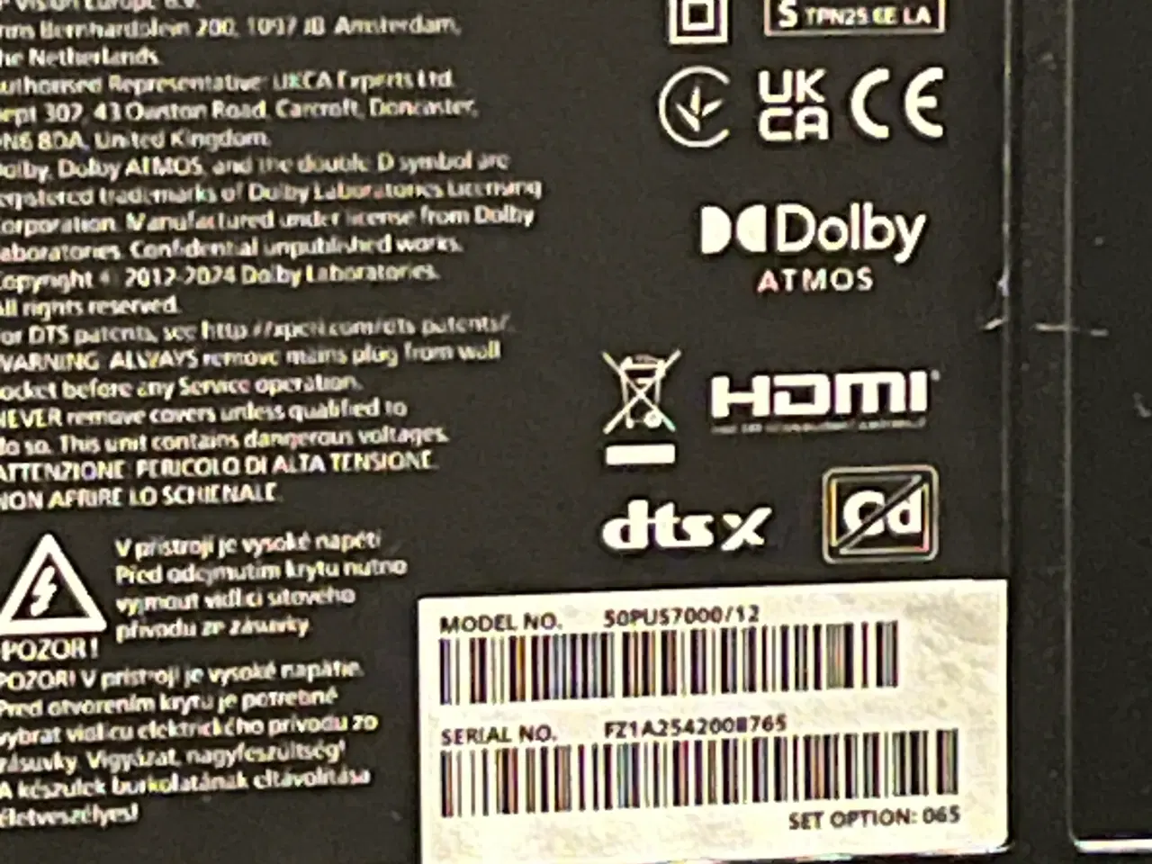 Billede 3 - Philips smart TV 50 tommer