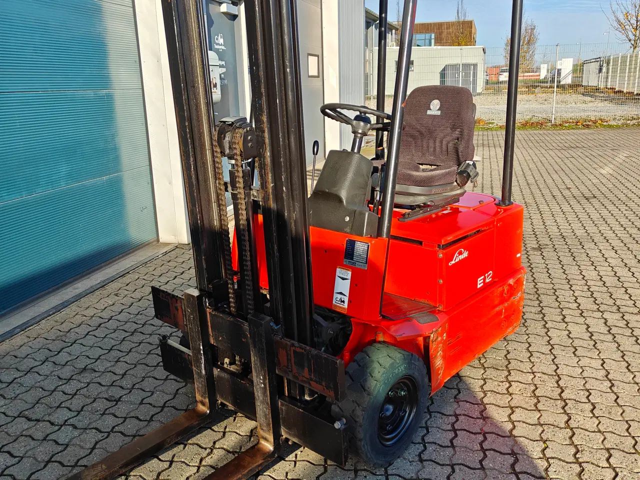 Billede 2 - Linde E12 gaffeltruck - brugt