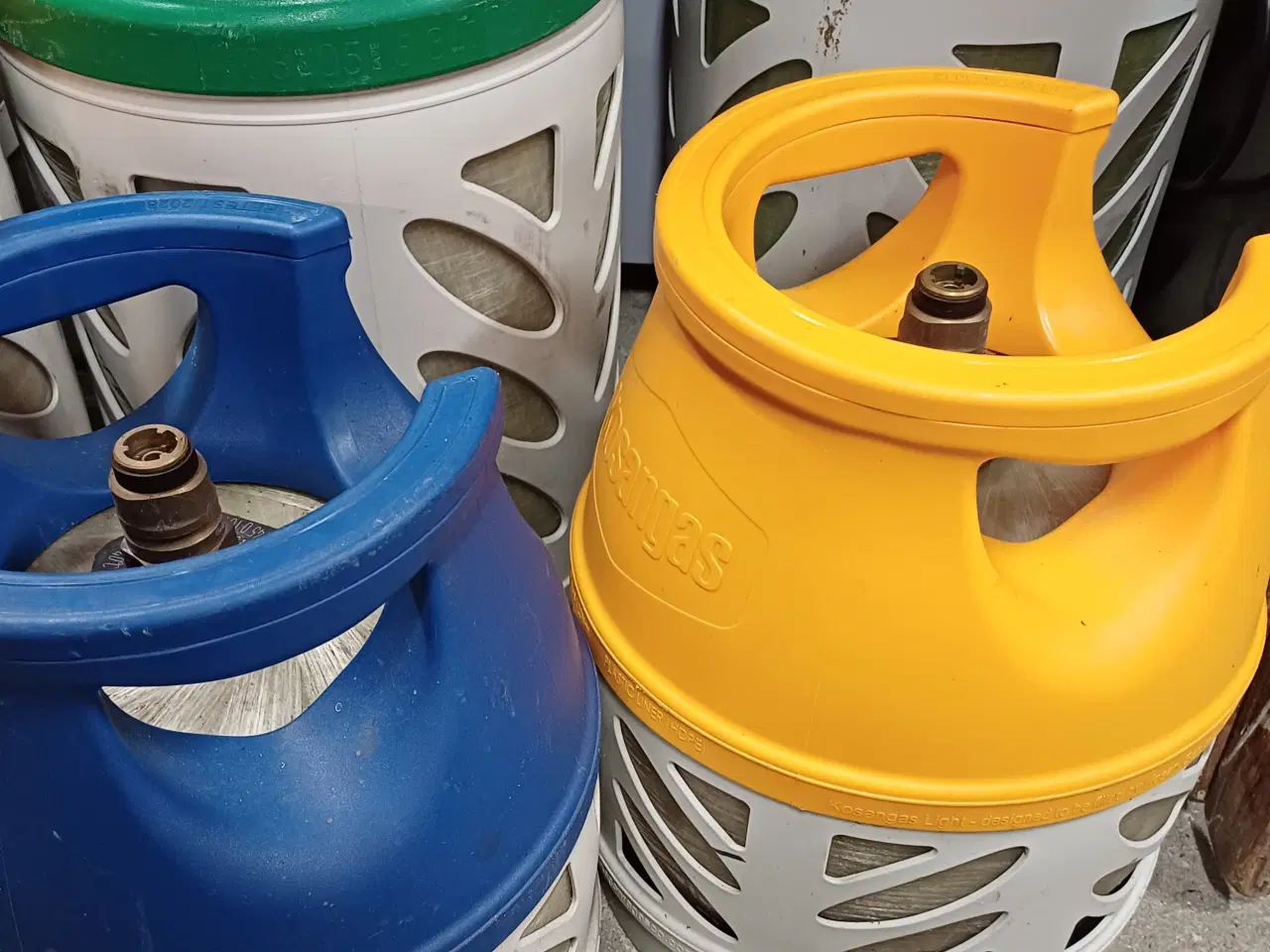 Billede 2 - Letvægt gasflasker TOMME 