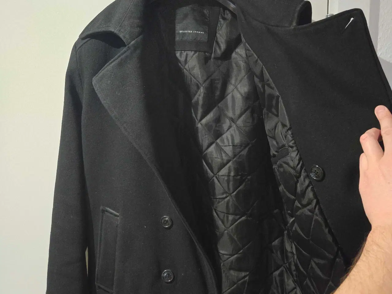 Billede 5 - Lækker herrefrakke fra Selected