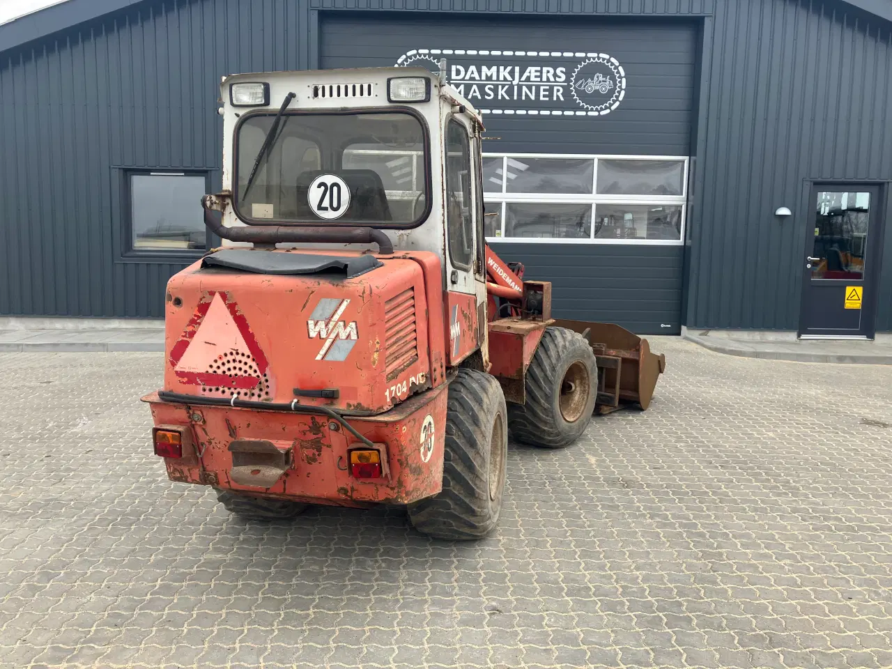 Billede 6 - Weidemann 1704 D/D.kører rigtig godt