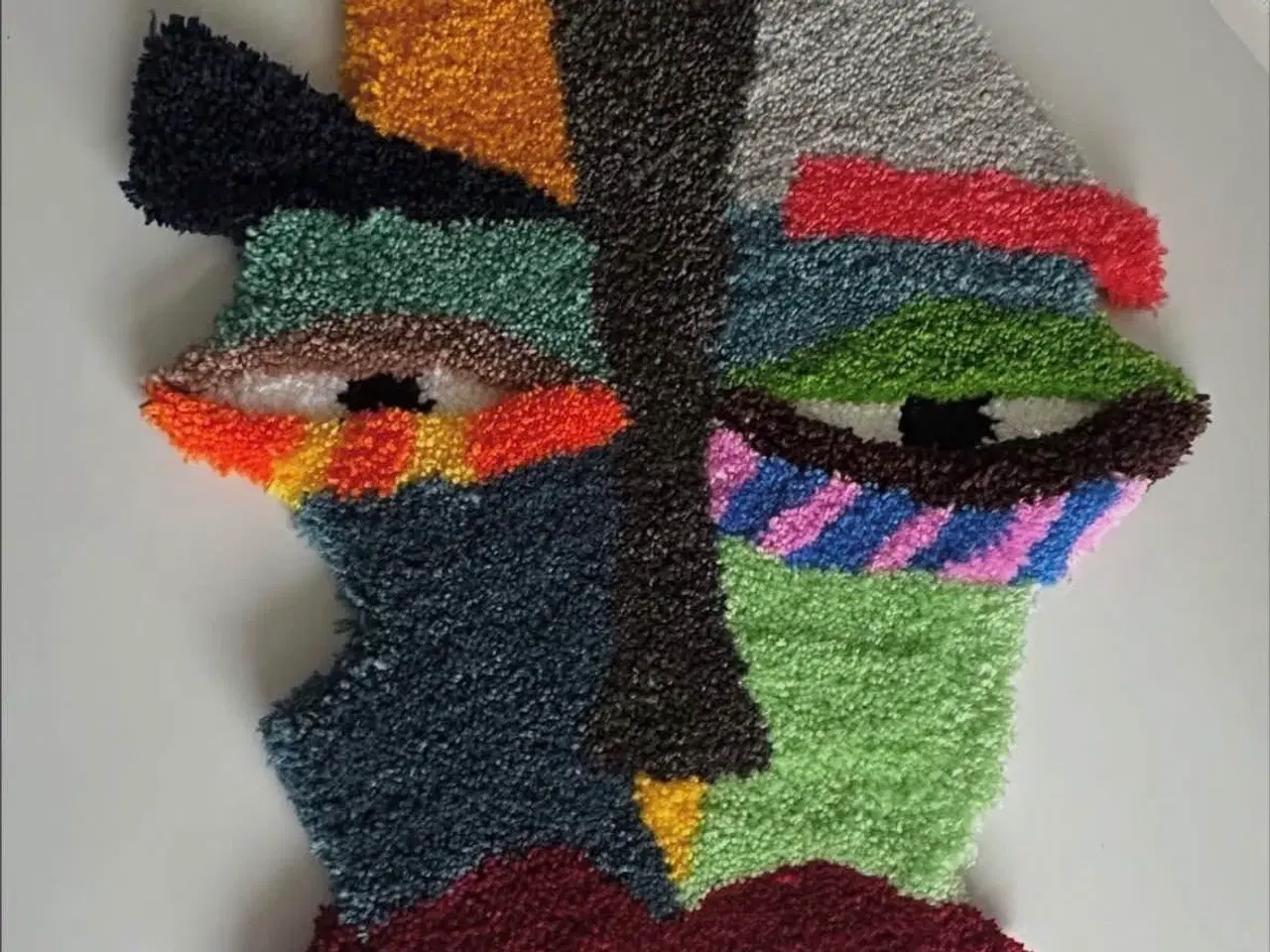 Billede 6 - Vægtæppe , motiv: Fantasi ansigt