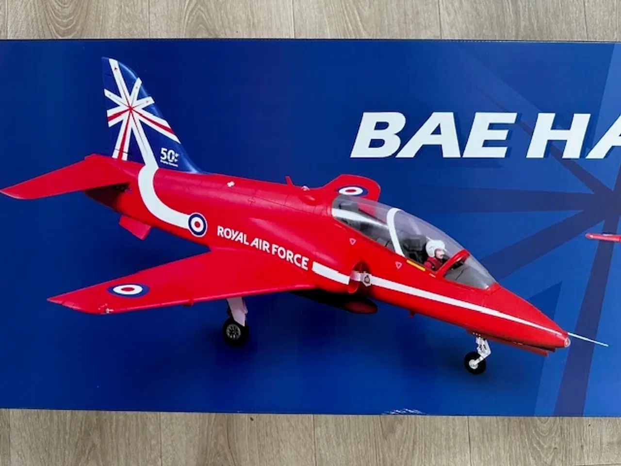 Billede 6 - FMS 80mm EDF BAE Hawk PNP fjernstyret fly