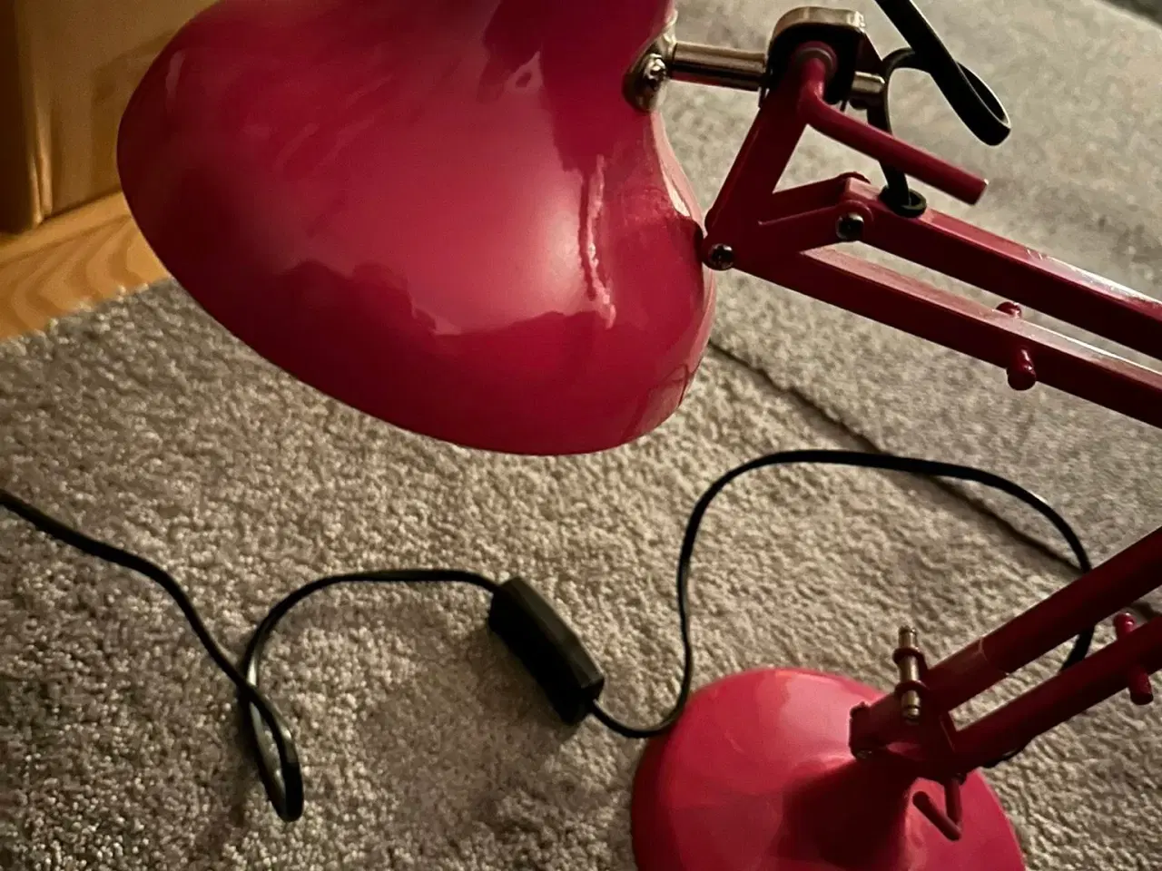 Billede 2 - pink bord lampe 