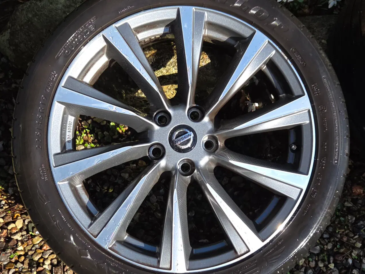 Billede 5 - Nissan Qashqai fælge med sommerdæk 19 