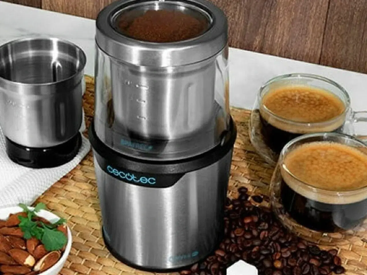 Billede 2 - Kaffekværn TitanMill 300 DuoClean - rustfrit stål, 300 W, 90 g