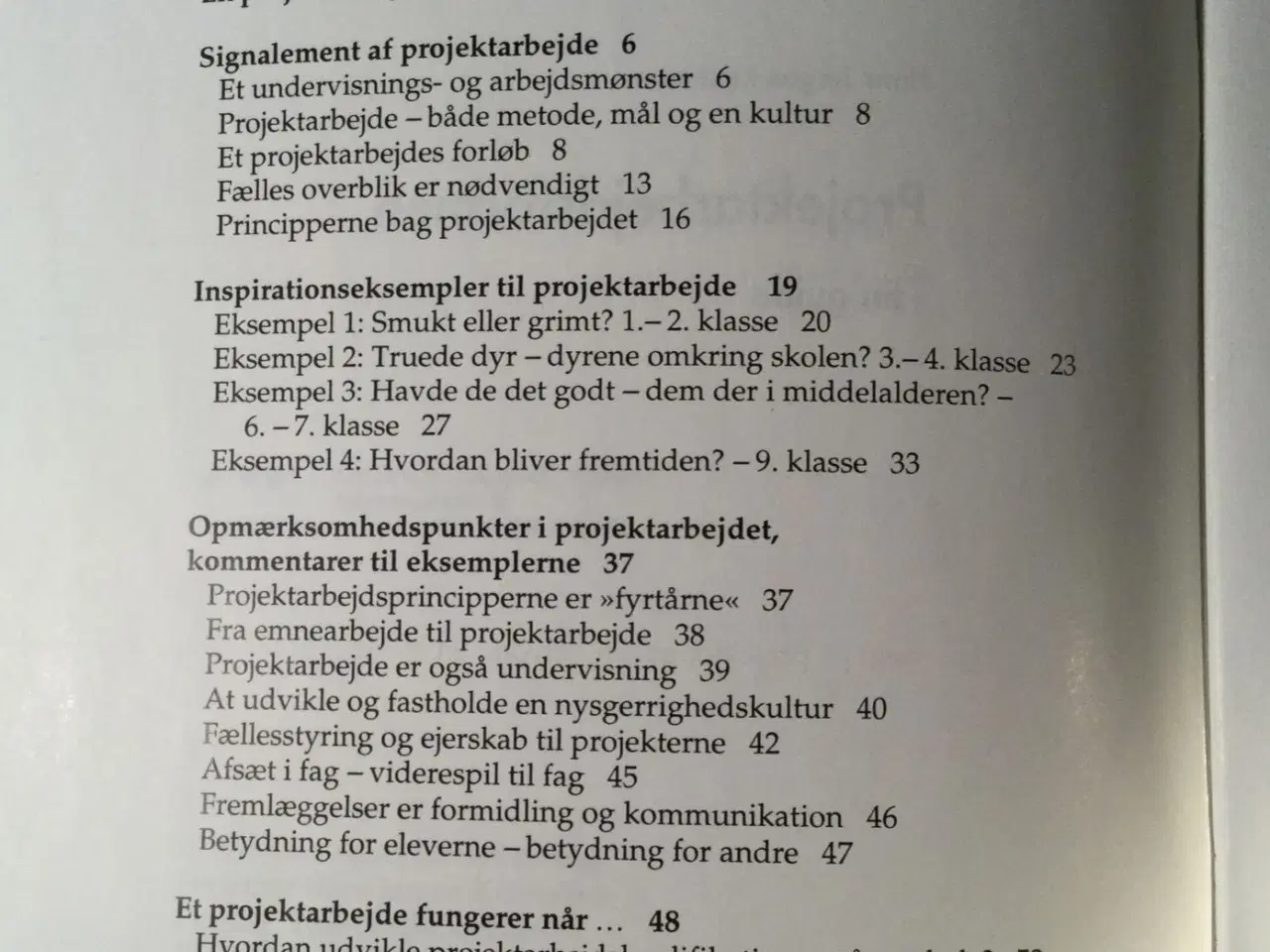 Billede 1 - Projektarbejdsformen - En guide 