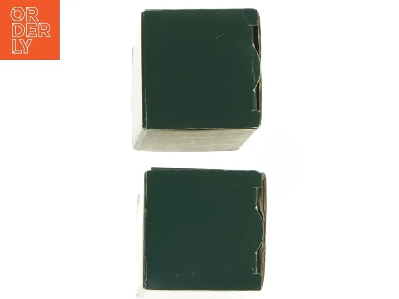 Billede 3 - Holmegaard Golden Christmas Lysestage fra Holmegaard (str. 11 cm. 2 styk)
