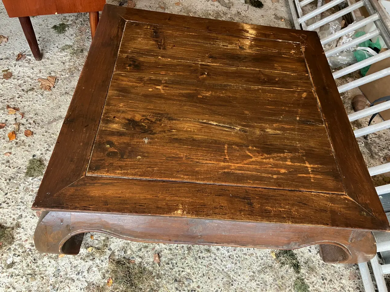 Billede 1 - Antikt kinesisk tebord 