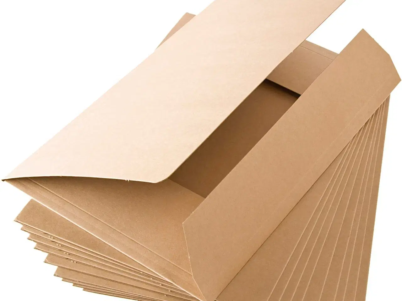 Billede 1 - A2 Tegnemappe - 5 stk. 3-klaps opbevaring