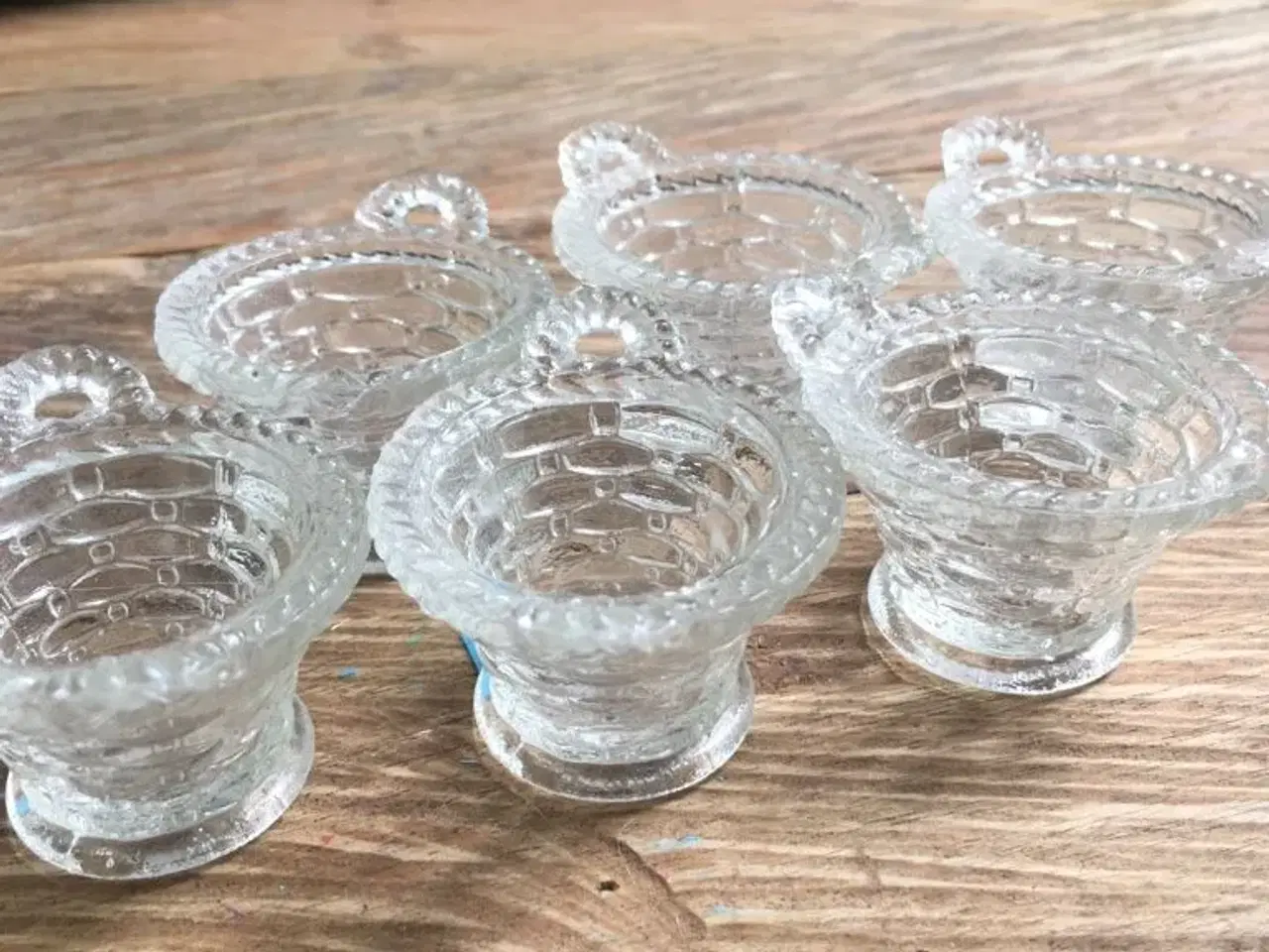 Billede 3 - Seks små glas skåle