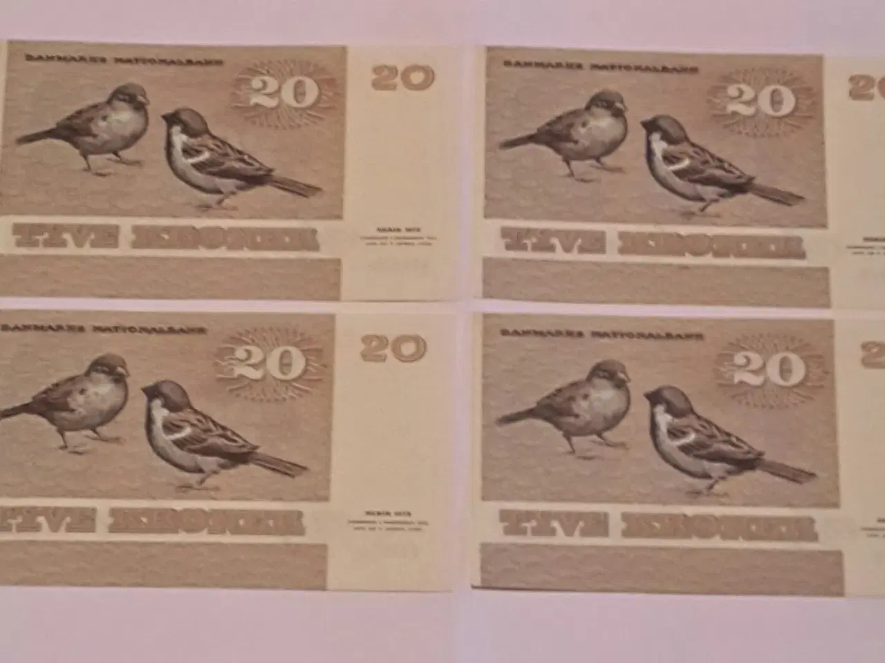 Billede 7 - Danske pengesedler pålydende 10-20-50 kr