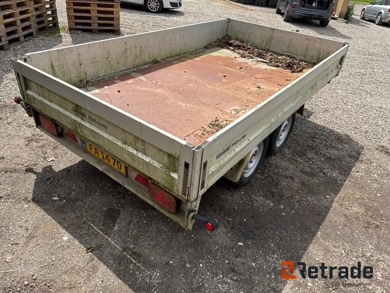 Billede 3 - Variant Pro-Line 2000kg Boogietrailer