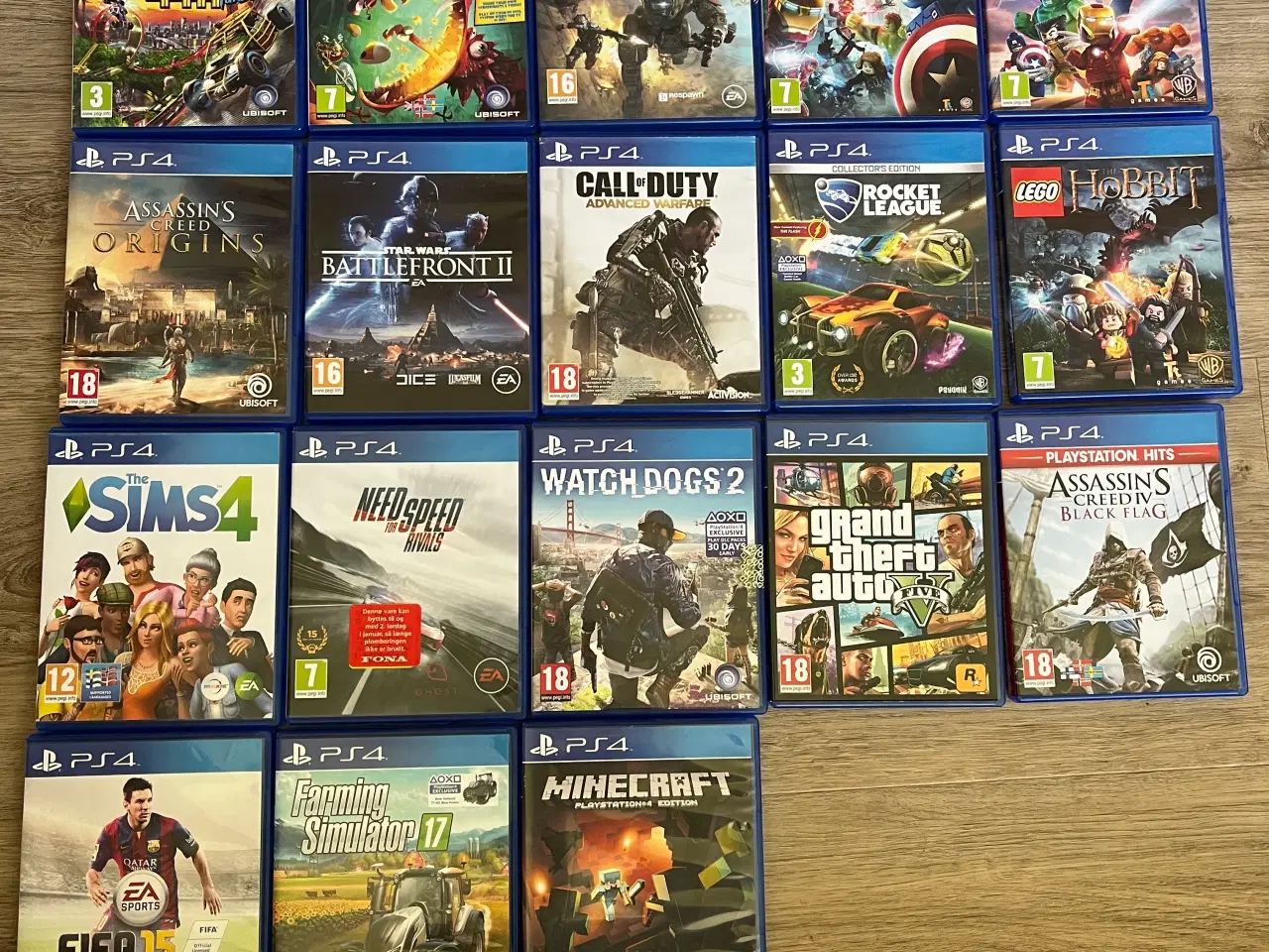 Billede 1 - 18 forskellige spil til PS4