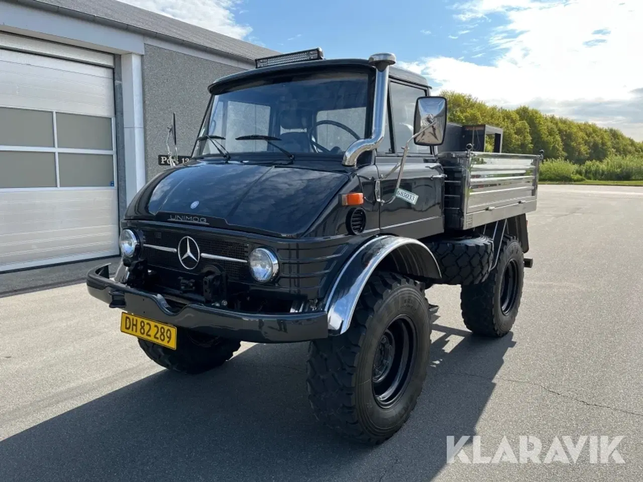Billede 1 - Veteranlastbil Mercedes-Benz Unimog 406 6 cylindret 5.6L